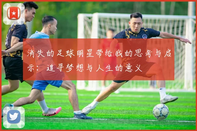 消失的足球明星带给我的思考与启示：追寻梦想与人生的意义