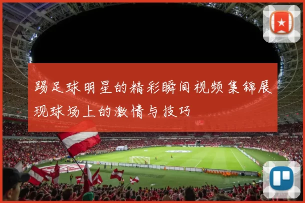 踢足球明星的精彩瞬间视频集锦展现球场上的激情与技巧