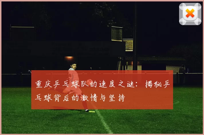 重庆乒乓球队的速度之谜：揭秘乒乓球背后的激情与坚持